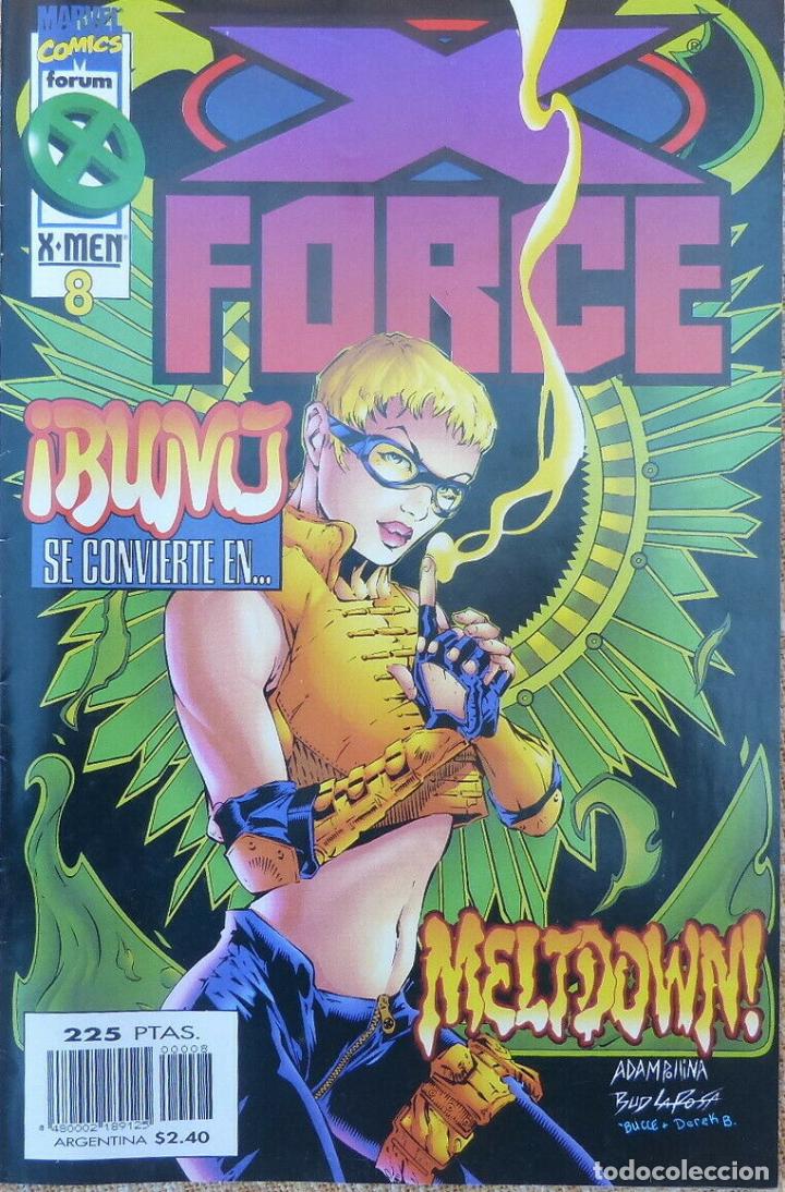 C&oacute;mics: Comic, X Force, n&uacute;mero 8, Vol&uacute;men II, Forum, Marvel Comic, Jeph Loeb, Bud LaRosa - Foto 1