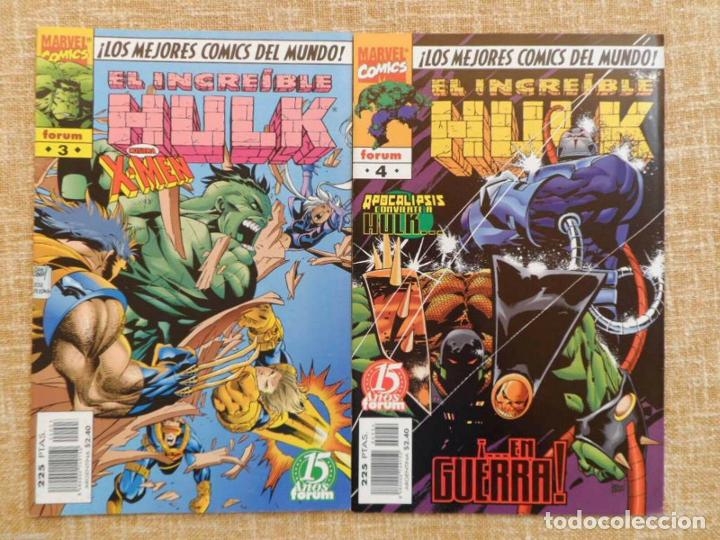 C&oacute;mics: Comics, El Incre&iacute;ble Hulk, n&ordm; 3 y 4, Vol. III, Marvel Comics, Forum, Peter David - Foto 1