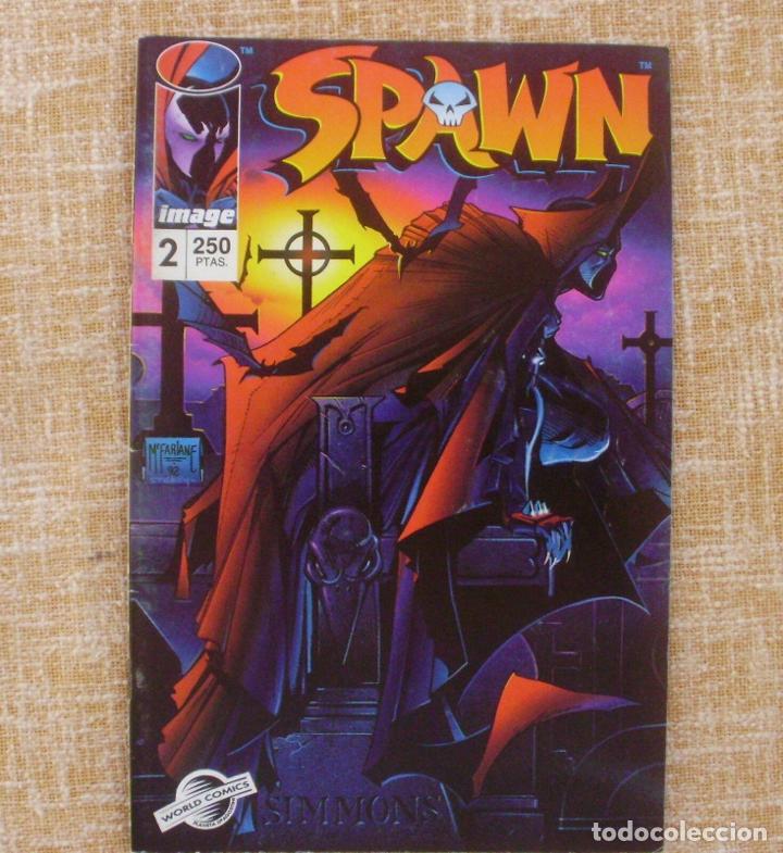 C&oacute;mics: Comic, Spawn, n&ordm; 2, 1994, Image, World Comics, Planeta DeAgostini,Todd McFarlane - Foto 1