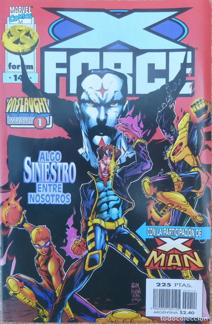 C&oacute;mics: Comic, X Force, n&uacute;mero 14,Vol&uacute;men II, Forum, Marvel Comic, Jeph Loeb, Bud LaRos - Foto 1