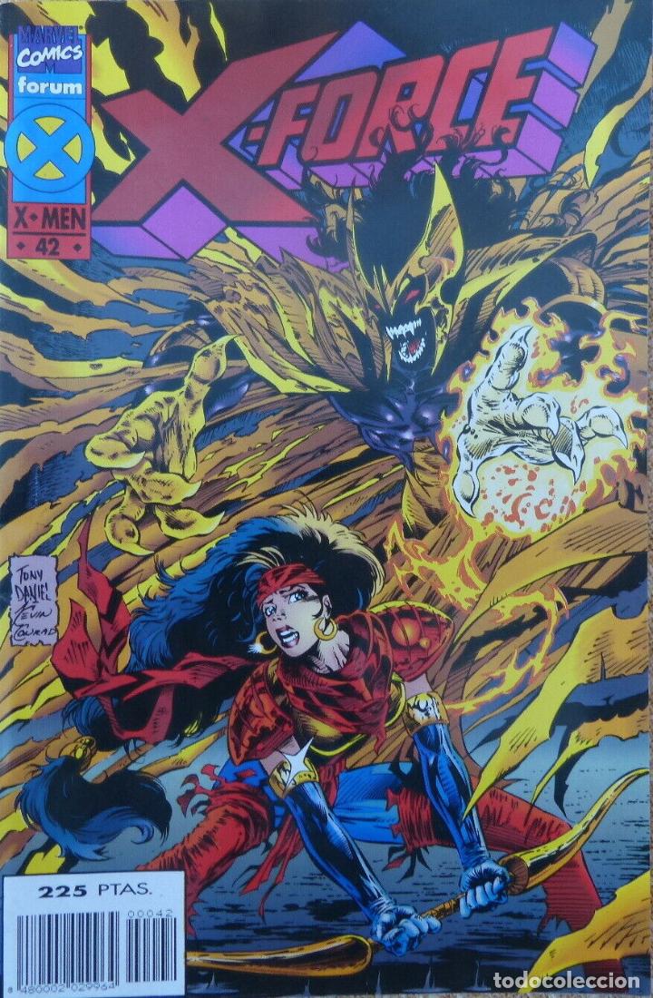 C&oacute;mics: Comic, X Force, n&uacute;mero 42,Forum, Marvel Comic, Jeph Loeb, Bud LaRosa,1995 - Foto 2