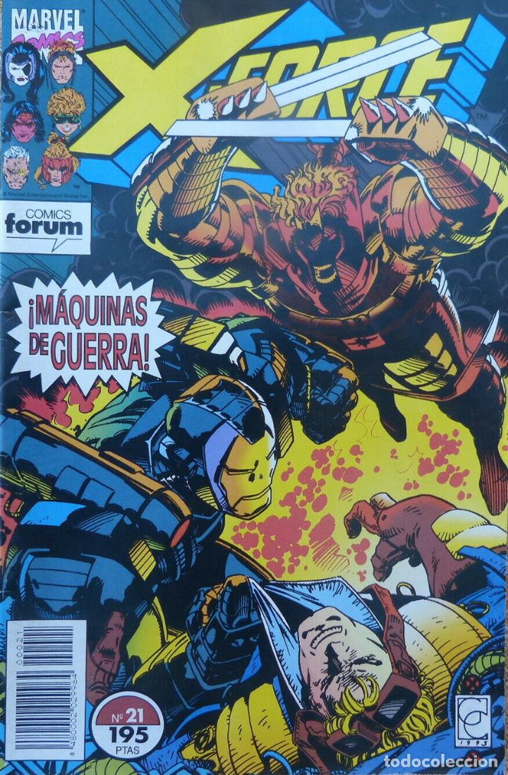 C&oacute;mics: Comic, X Force, n&uacute;mero 21,Forum, Marvel Comic, Jeph Loeb, Bud LaRosa,1994 - Foto 3