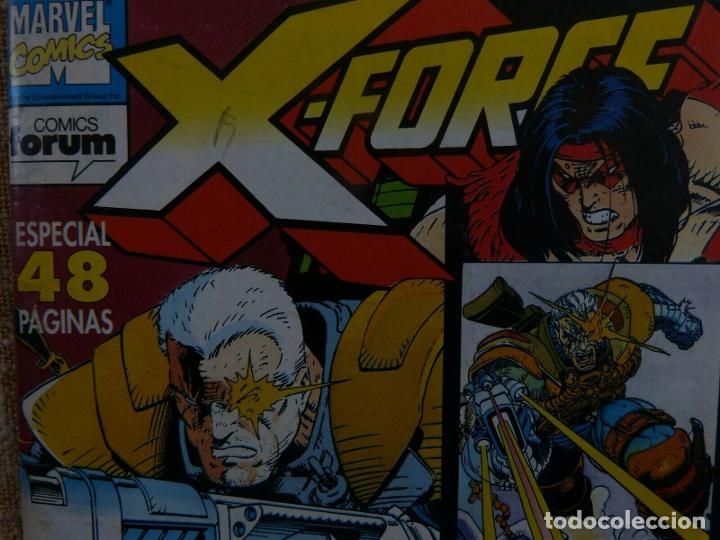 C&oacute;mics: Comic, X Force, n&uacute;mero 25, Especial 48 pags,Forum, Marvel Comic, Jeph Loeb, Bud - Foto 3