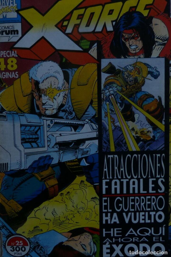 C&oacute;mics: Comic, X Force, n&uacute;mero 25, Especial 48 pags,Forum, Marvel Comic, Jeph Loeb, Bud - Foto 7
