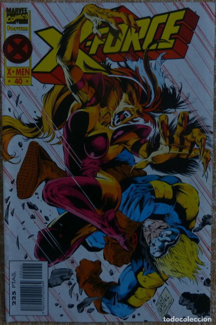 C&oacute;mics: Comic, X Force, n&uacute;mero 40, Vol&uacute;men II, Forum, Marvel Comic, Jeph Loeb,1995 - Foto 5