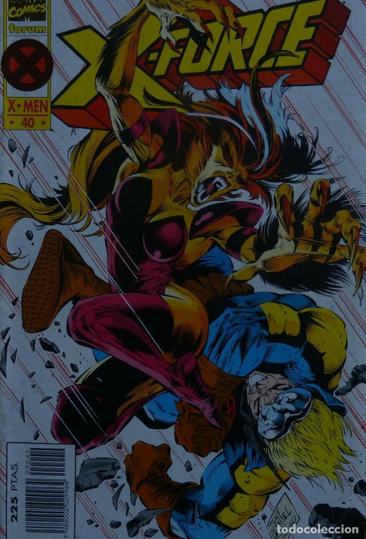 C&oacute;mics: Comic, X Force, n&uacute;mero 40, Vol&uacute;men II, Forum, Marvel Comic, Jeph Loeb,1995 - Foto 1
