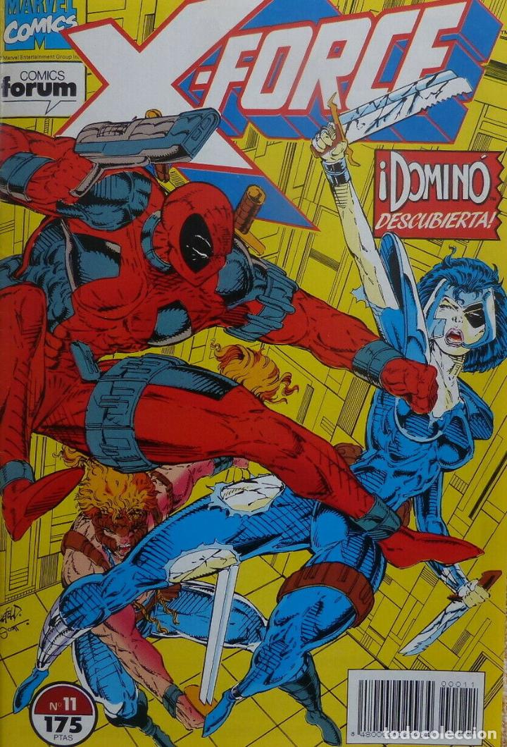 C&oacute;mics: Comic, X Force, n&uacute;mero 11, Forum, Marvel Comic, Jeph Loeb, Bud LaRosa, a&ntilde;o 1993 - Foto 2