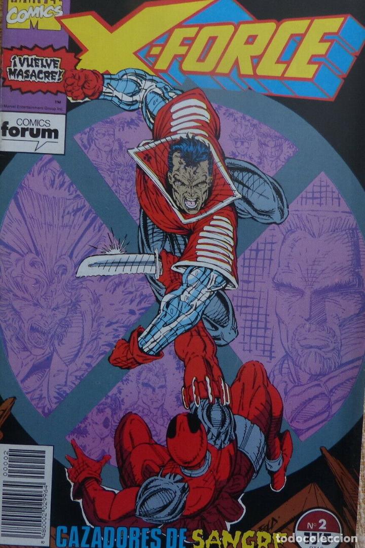 C&oacute;mics: Comic, X Force, n&uacute;mero 02,Forum, Marvel Comic, a&ntilde;o 1992-Vuelve masacre - Foto 7