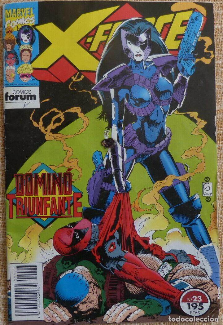 C&oacute;mics: Comic, X Force, n&uacute;mero 23, Forum, Marvel Comic, Jeph Loeb, Bud LaRosa, a&ntilde;o 1994 - Foto 2