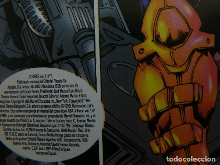 C&oacute;mics: Comic, X Force, n&uacute;mero 7, Vol&uacute;men II, a&ntilde;o 1996, Forum, Marvel Comic,Bud LaRosa, - Foto 7