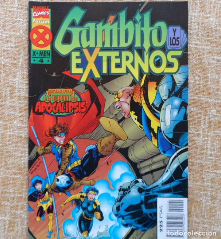 C&oacute;mics: Comic, Gambito y los Externos, n&ordm; 4, Marvel, Comics Forum, Fabian Nicieza, 1996 - Foto 1