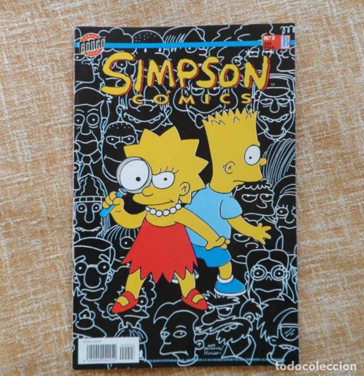 C&oacute;mics: Comic, Simpson Comics, n&ordm; 3, Bongo, Ediciones B, Grupo Z, Matt Groening, 1996 - Foto 1