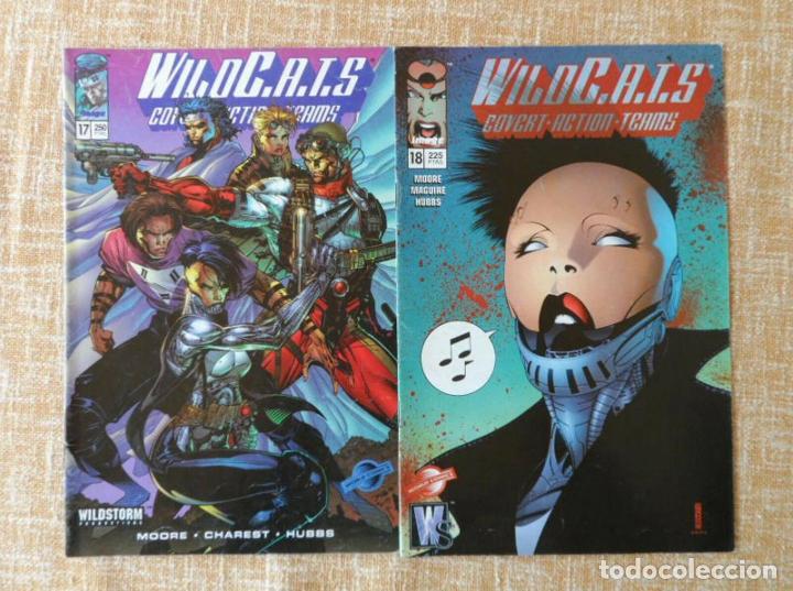 C&oacute;mics: Comics, WildC.A.T.s, n&ordm; 17 y 18, Image, WildStorm, World Comics, Jim Lee, 1996