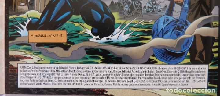 C&oacute;mics: LOTE 2 COMICS (VENENO:NUMERO 4 DE 6 Y ARMA:N&ordm;2 ) - Foto 7