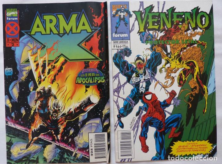 C&oacute;mics: LOTE 2 COMICS (VENENO:NUMERO 4 DE 6 Y ARMA:N&ordm;2 ) - Foto 1