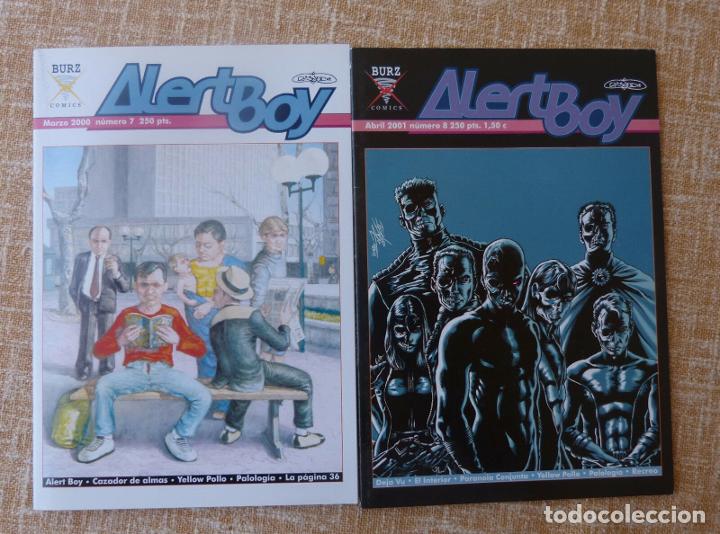 C&oacute;mics: Comic, AlertBoy, n&ordm; 7 (Marzo 2000) y n&ordm; 8 (Abril 2001), Burz Comics, David Cobos - Foto 1