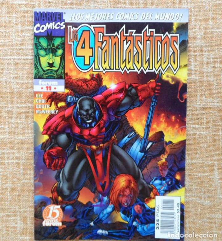 C&oacute;mics: Comic, Los 4 Fant&aacute;sticos, n&ordm; 11, Marvel Comics, Forum, Jim Lee, Stan Lee, 1998 - Foto 1