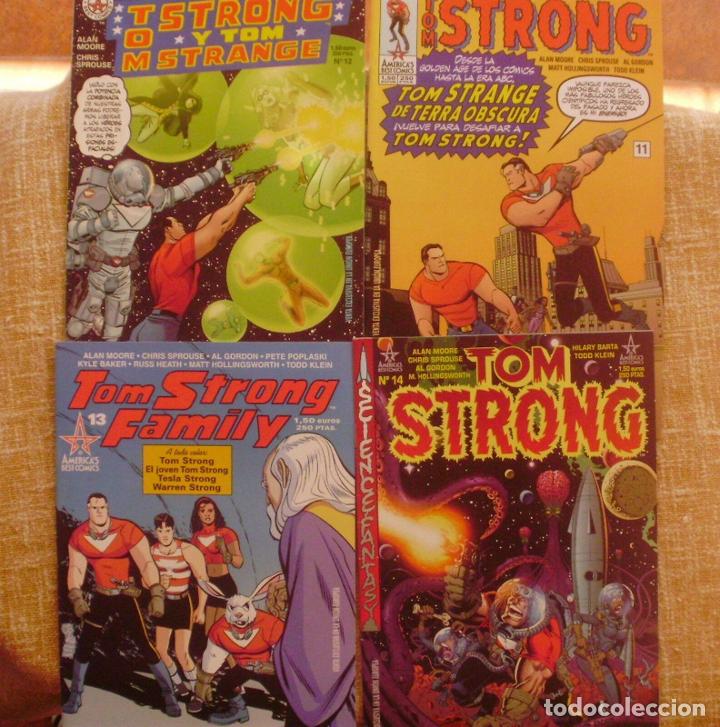 C&oacute;mics: Lote de 4 Comics, Tom Strong, n&uacute;meros 11, 12, 13 y 14, World Comics, Alan Moore - Foto 1