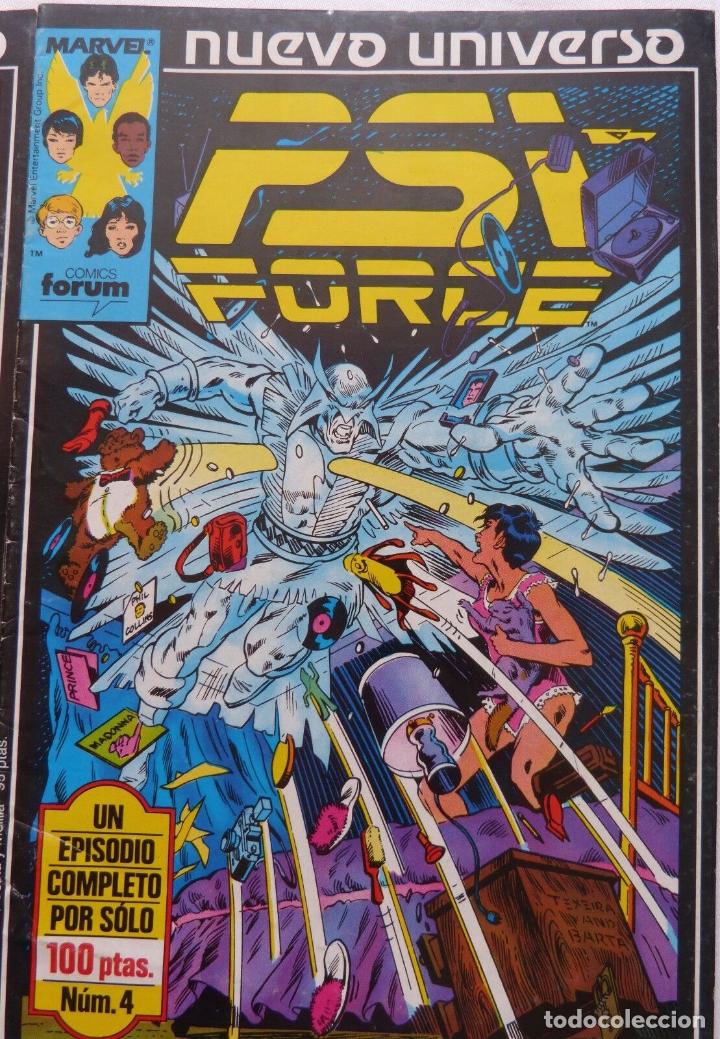 C&oacute;mics: Lote 3 comics PSI Force,nuevo universo,Numeros 2,3,4 - Foto 8
