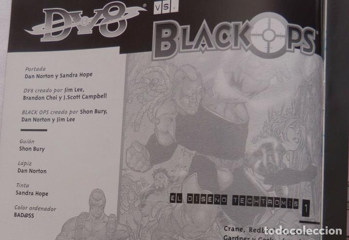 C&oacute;mics: COMIC DV8 BLACKOPS,NUMERO 1de 3,A&Ntilde;O 1998,JIM LEE - Foto 4