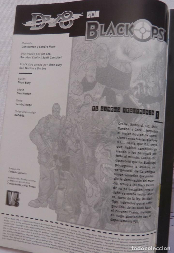C&oacute;mics: COMIC DV8 BLACKOPS,NUMERO 1de 3,A&Ntilde;O 1998,JIM LEE - Foto 5