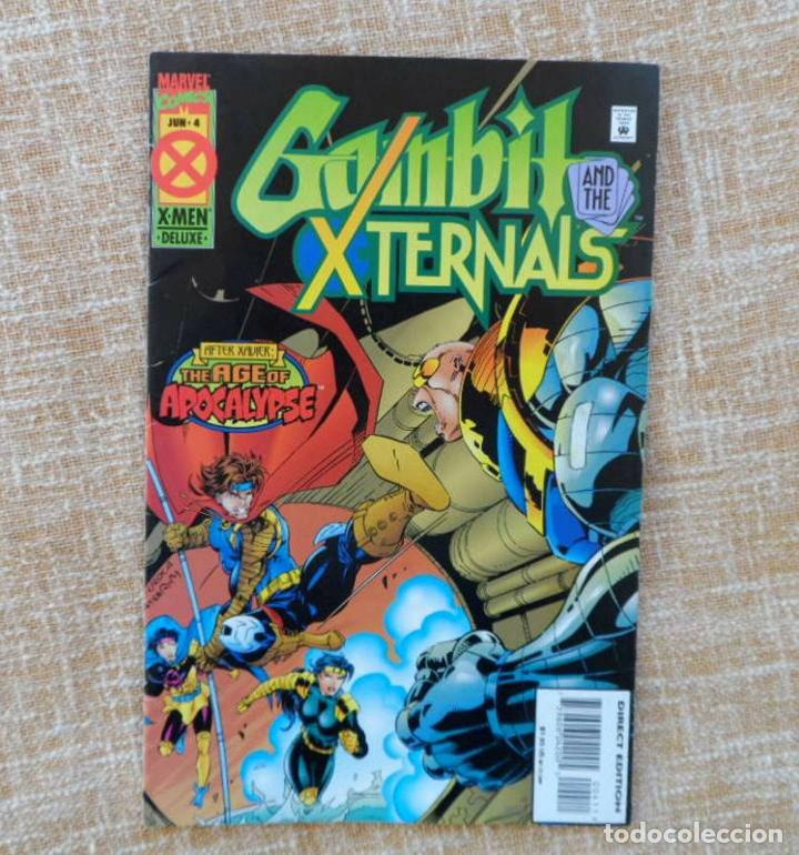 C&oacute;mics: Comic, Gambit and the Xternals, no. 4, Marvel Comics, June, 1995, Fabian Nicieza - Foto 1