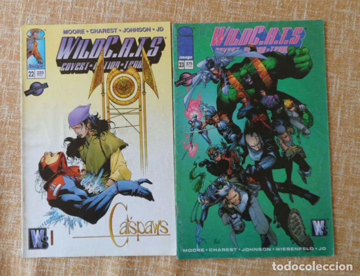 Fumetti: Comics, WildC.A.T.s, n&ordm; 22 y 23, Image, WildStorm, World Comics, Jim Lee, 1996