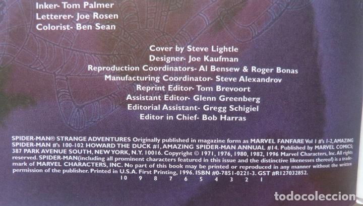 C&oacute;mics: Comic Spider-Man,Strange Adventures,1996,Marvel Comics (En Ingles) - Foto 6