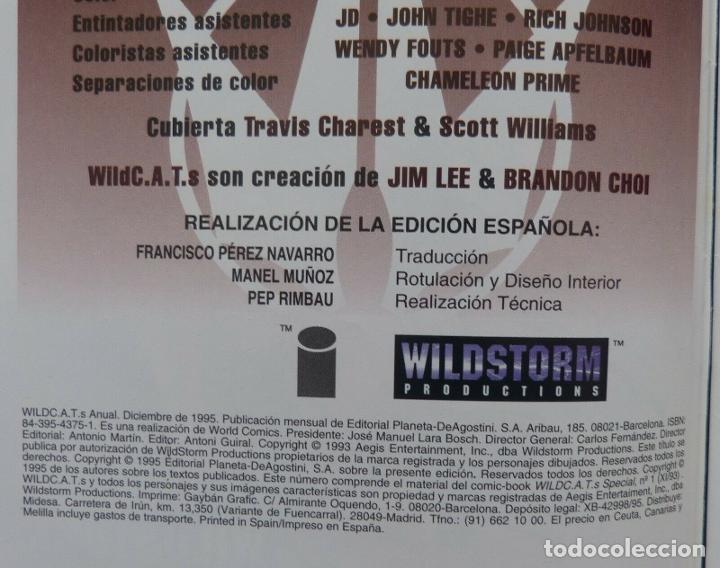 C&oacute;mics: Comic WILDC.A.T.S, X-MEN,Covert Action Teams,Image,Marvel Comics,1995 - Foto 3
