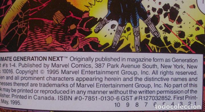 C&oacute;mics: Generation Next, Ultimate Edition, Marvel Comics, 1995, X-Men Deluxe, Stan Lee - Foto 6