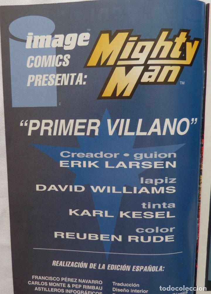 C&oacute;mics: Comic The Savage Dragon &ndash;MightYMan,numero 8,Image,Primer Villano - Foto 2
