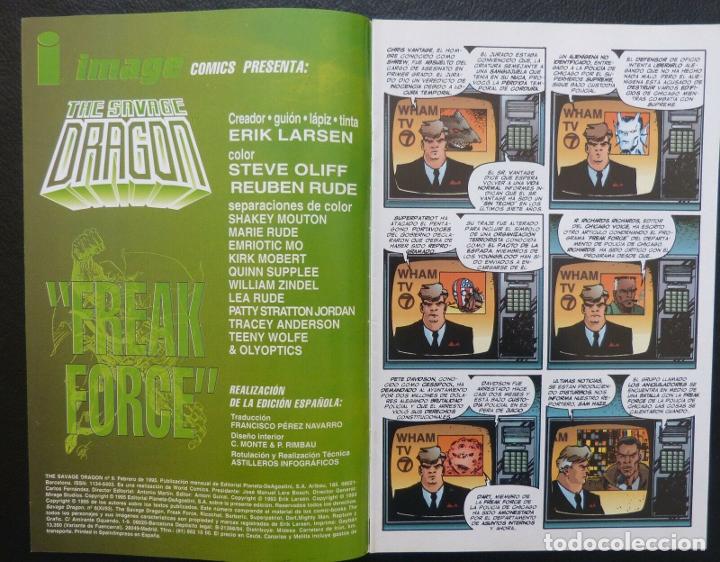 C&oacute;mics: Comic The Savage DRAGON,N&ordm; 9,Planeta,1995,Image,World Comics - Foto 3