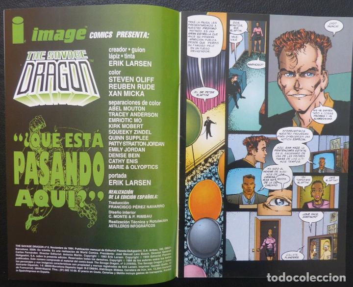 C&oacute;mics: Comic The Savage DRAGON,World Comics,N&ordm; 6,Image,Planeta,1994 - Foto 3