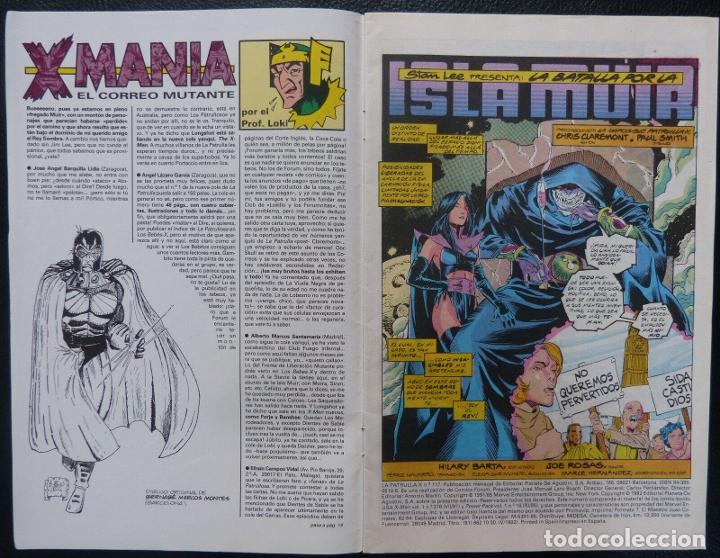 C&oacute;mics: Comic Patrulla X,N&ordm; 117,1992,Marvel Comics,Forum,Saga Isla Muir - Foto 2