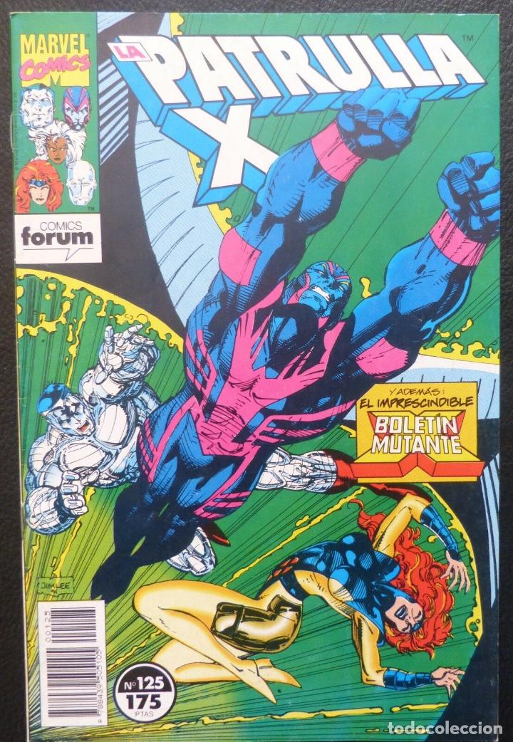 C&oacute;mics: Comic Patrulla X, N&ordm; 125,A&ntilde;o 1993,Marvel Comics,Forum, Stan Lee - Foto 1
