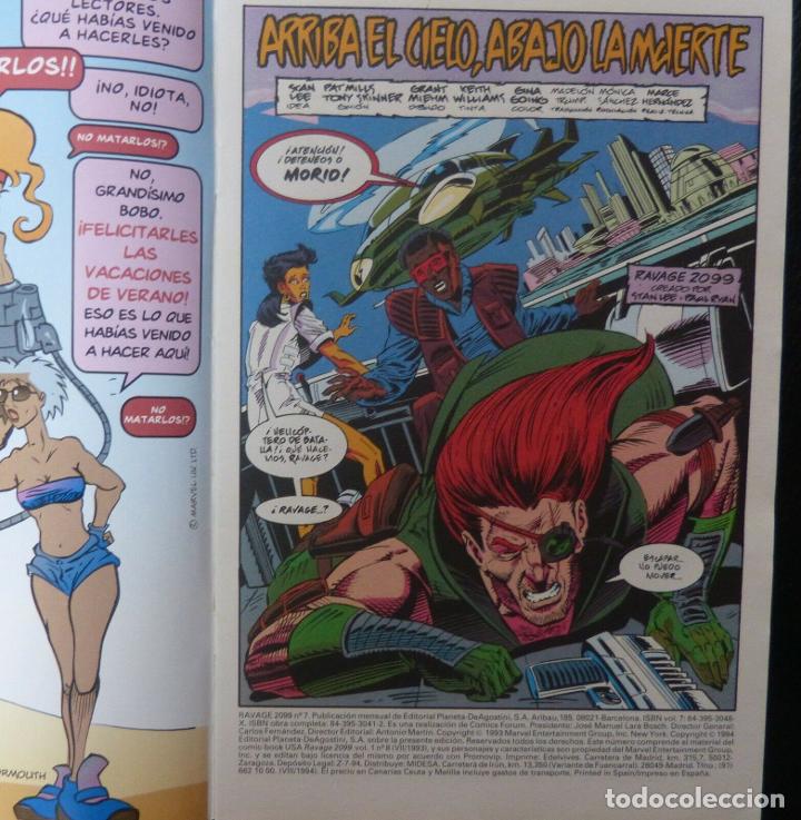 C&oacute;mics: RAVAGE 2099 Comic Numero 7 de 12,Stan Lee,1994,Marvel,Forum Comics - Foto 3