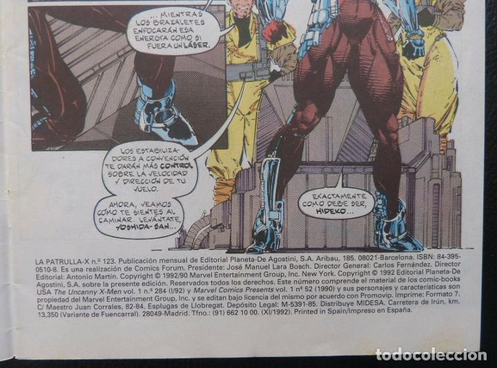 C&oacute;mics: Comic Patrulla X A&ntilde;o 1992,Marvel Comics,Forum, N&ordm; 123 - Foto 6