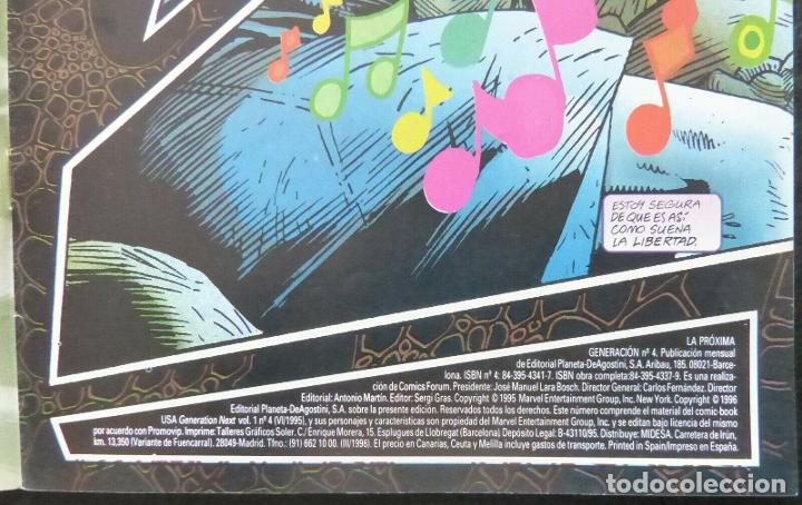C&oacute;mics: Comic La proxima generacion,X-Men,Marvel comics/Forum,1996,Numero 4 - Foto 2