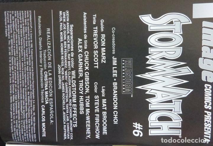 C&oacute;mics: Comic StormWatch,Jim Lee,Espa&ntilde;ol, 1996,Image Comics,Numero 6 - Foto 6