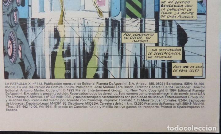 C&oacute;mics: Comic Patrulla X,a&ntilde;o 1994,N&ordm; 142,Marvel Comics,Forum - Foto 2