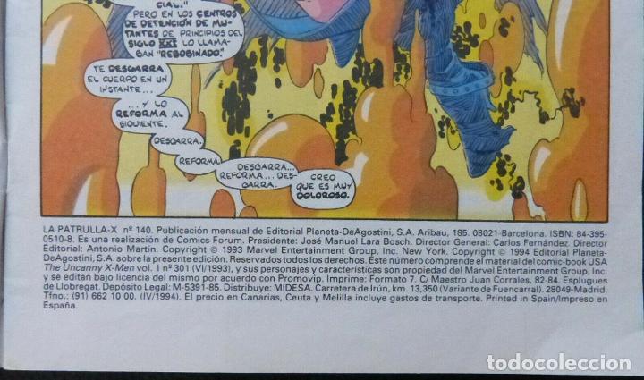 C&oacute;mics: Comic Patrulla X,N&ordm; 140,Marvel Comics,Forum,A&ntilde;o 1994 - Foto 5