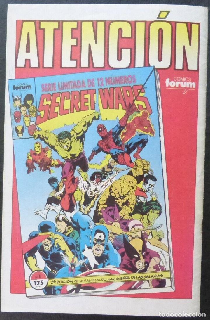 C&oacute;mics: Comic Patrulla X,N&ordm; 111,Marvel Comics,Forum,1991, Picara reducida - Foto 3