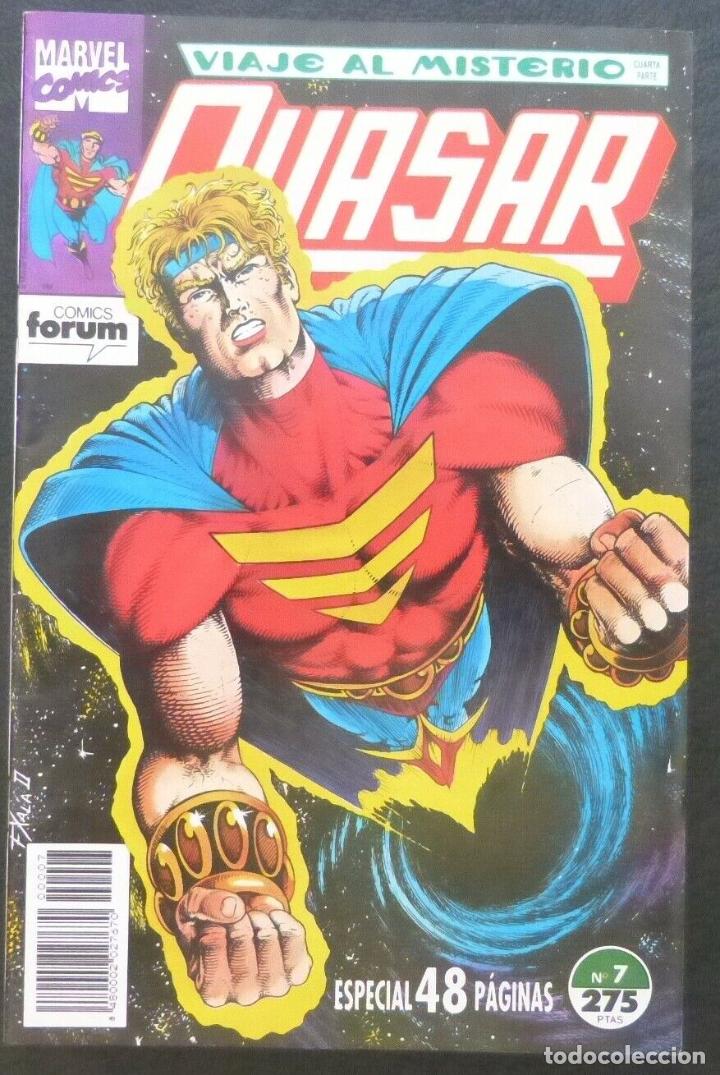 C&oacute;mics: Comic Quasar,Viaje al misterio, 1993,Numero 7,Marvel,Comics,Forum. - Foto 2