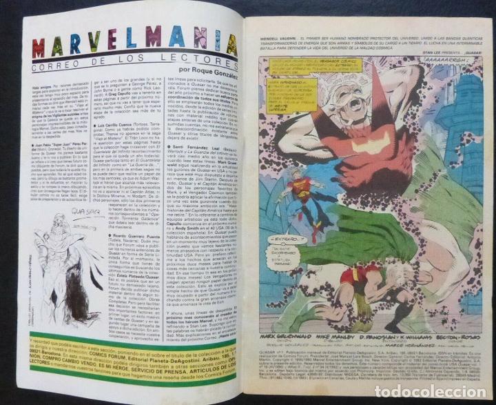 C&oacute;mics: Comic Quasar,Viaje al misterio, 1993,Numero 7,Marvel,Comics,Forum. - Foto 4