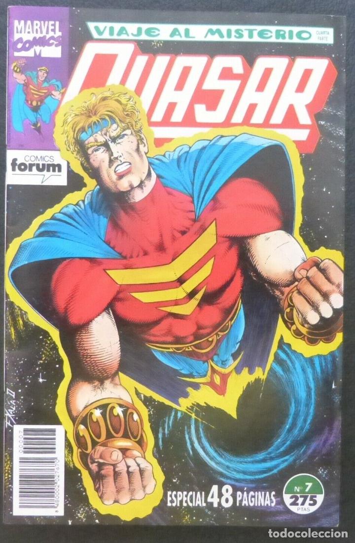 C&oacute;mics: Comic Quasar,Viaje al misterio, 1993,Numero 7,Marvel,Comics,Forum. - Foto 1