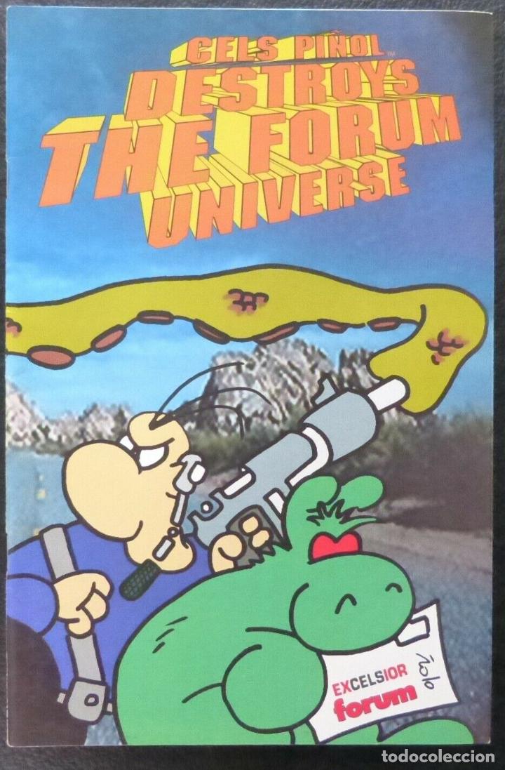 C&oacute;mics: Comic Destroys The Forum Universe,Cels Pi&ntilde;ol,Excelsior Forum,1997 - Foto 4