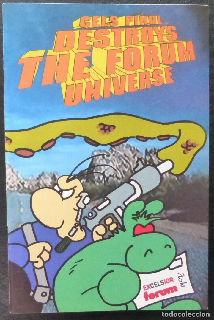 C&oacute;mics: Comic Destroys The Forum Universe,Cels Pi&ntilde;ol,Excelsior Forum,1997 - Foto 1
