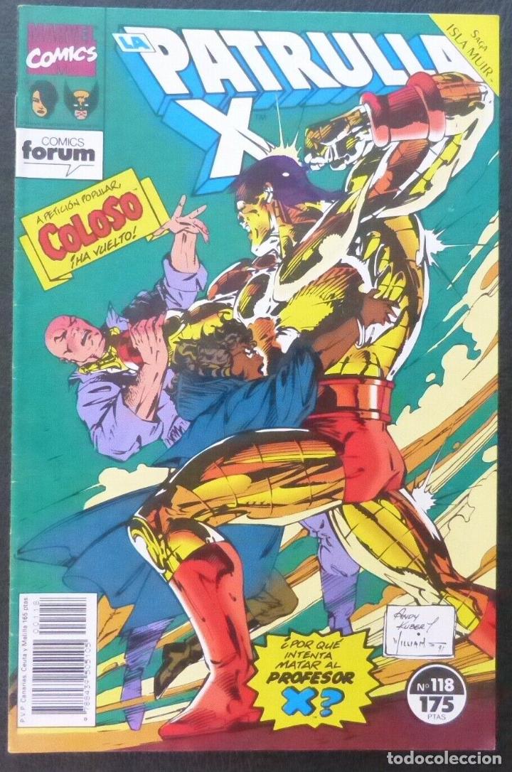 C&oacute;mics: Comic Patrulla X,N&ordm; 118,A&ntilde;o 1992,Marvel Comics,Forum - Foto 6
