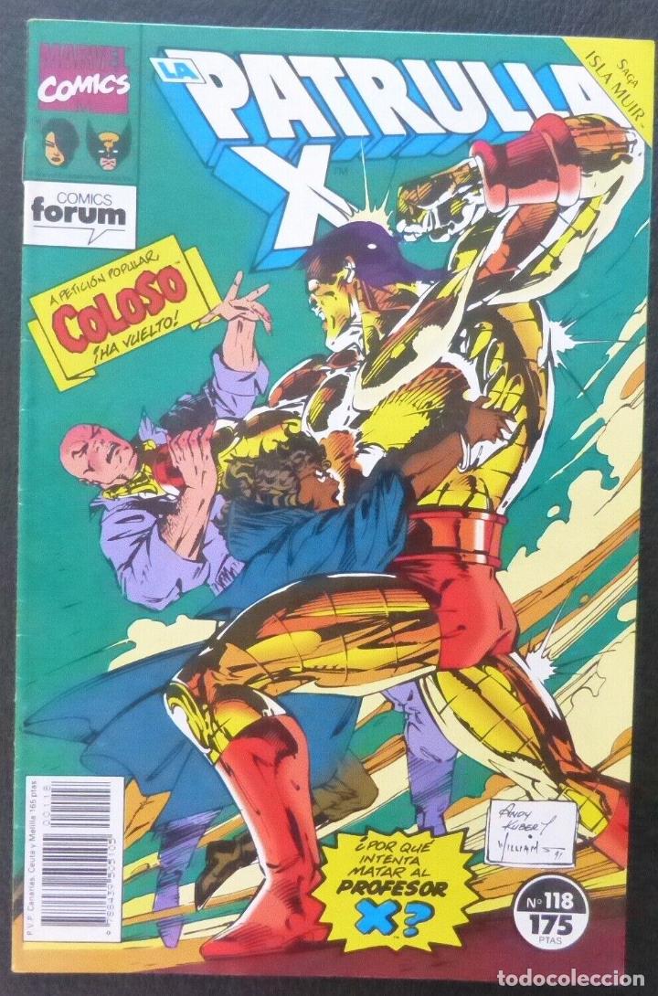 C&oacute;mics: Comic Patrulla X,N&ordm; 118,A&ntilde;o 1992,Marvel Comics,Forum - Foto 1