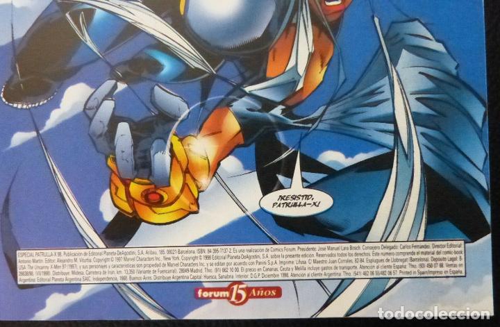 C&oacute;mics: Comic Patrulla X,98 Especial,Marvel Comics,Forum,1998 - Foto 5